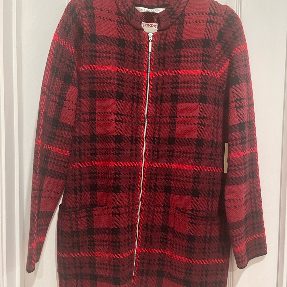 Plaid Red Jacket